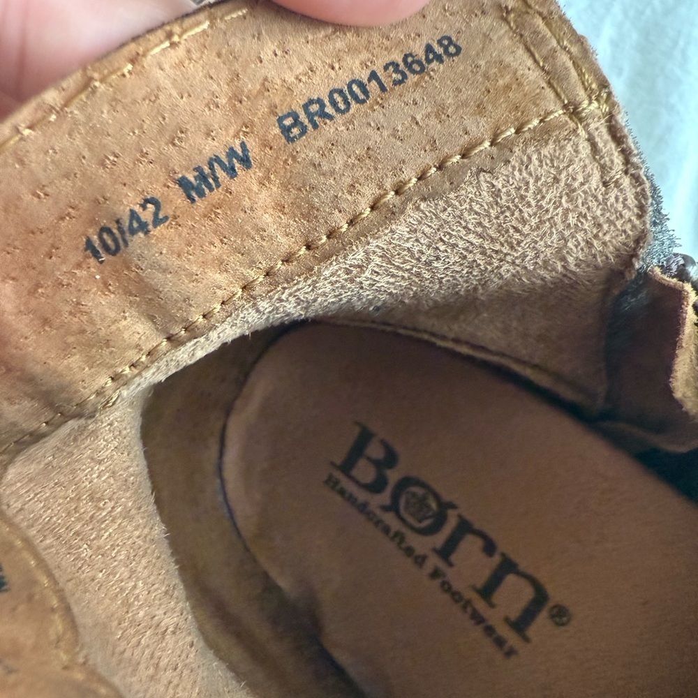 Born Brown Leather Boots - Picture 7 of 10